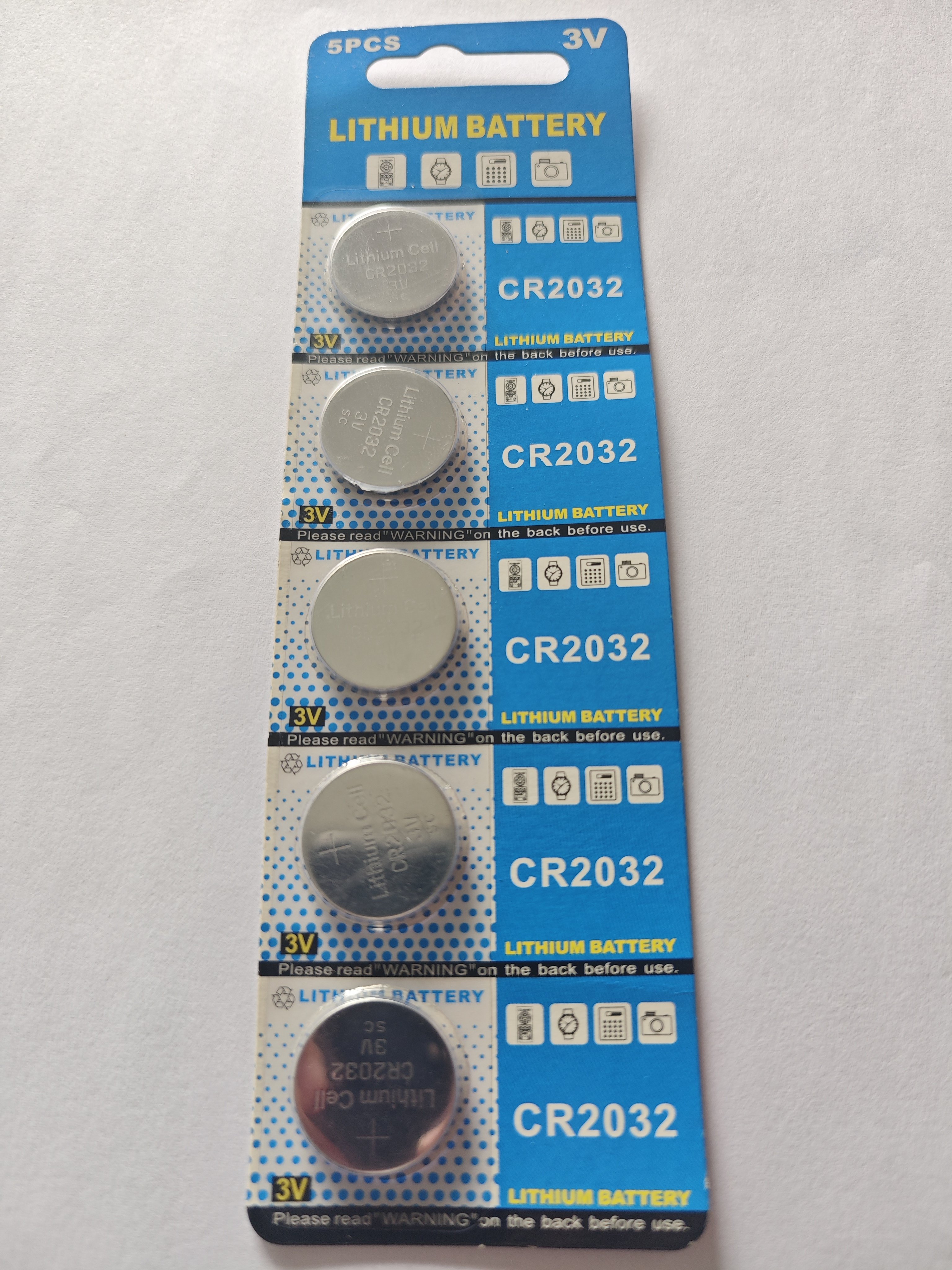 Original Brand New battery For 3v Button Cell Coin batteries For Watch Computer Cr 2032cr2025 Cr2016 Cr2477 Cr2450 Coin Battery