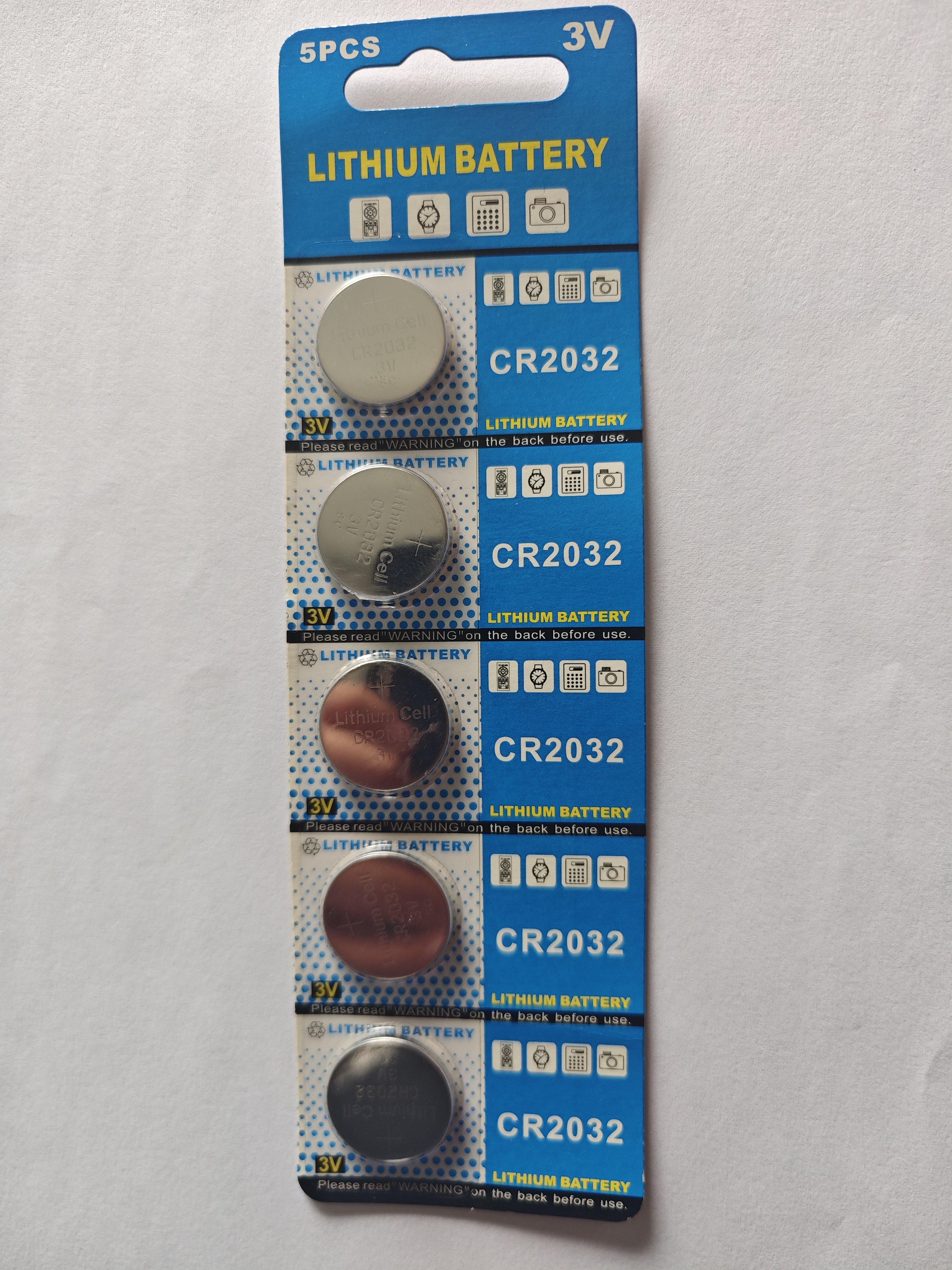Original Brand New battery For 3v Button Cell Coin batteries For Watch Computer Cr 2032cr2025 Cr2016 Cr2477 Cr2450 Coin Battery