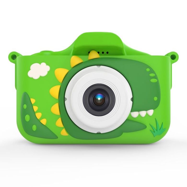 2.0 Inch Screen Video Recorder Cartoon Dinosaur Kids toy Camera Free Creative Filters 5 H long battery life