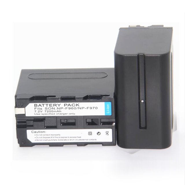 NP-F970 for Sony Digital Camera Lithium Battery Rechargeable 7.2V for Photography and Fill Light Monitor Available in Stock
