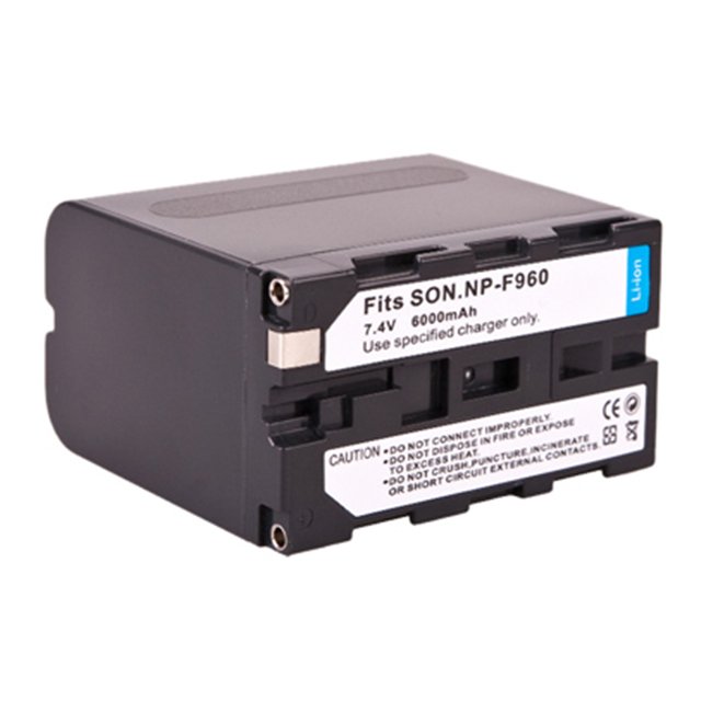 NP-F970 for Sony Digital Camera Lithium Battery Rechargeable 7.2V for Photography and Fill Light Monitor Available in Stock