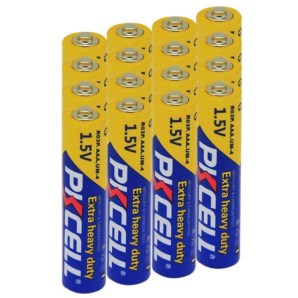 Wholesale PKCELL dry batteries UM4 1.5v AAA R03P battery for Alarm clock hand held games calculator