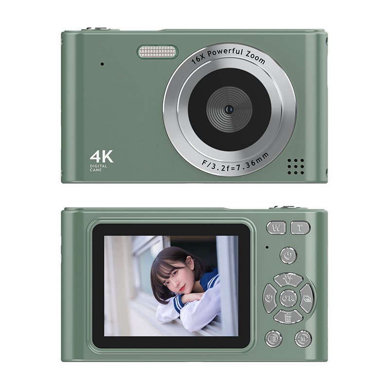 Hd Digital Camera 2.4inch 16x Face Recognition Optical Anti-shake Student Digital Camera