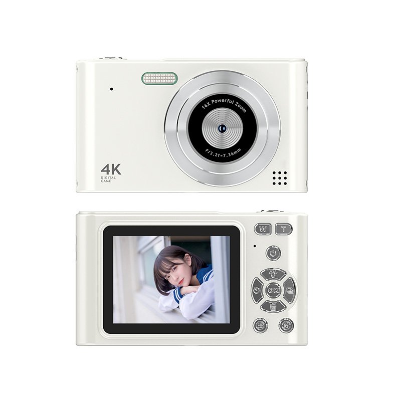 Hd Digital Camera 2.4inch 16x Face Recognition Optical Anti-shake Student Digital Camera