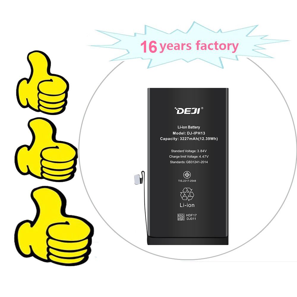 DEJI rohs cell phone batteries guangdong battery for iphone 13 digital batteries