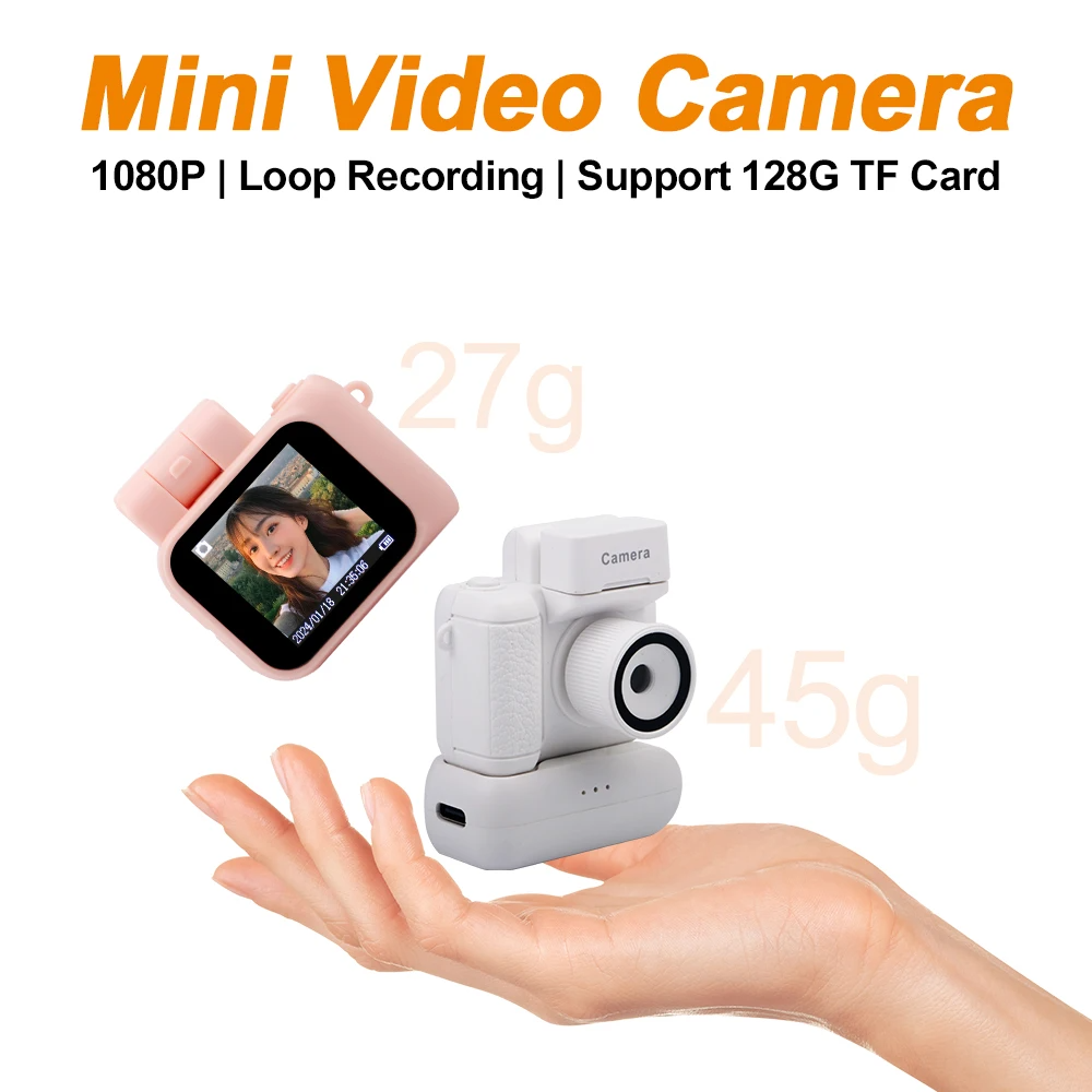 Wholesale Portable Retro Travel Vlog Camera with Flash 1080P HD Video Cameras for Student Y4000 Mini Digital Cameras for Kids