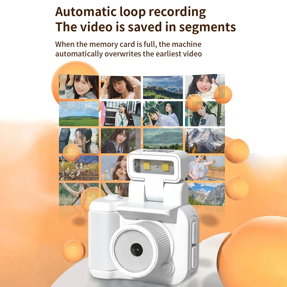 Wholesale Portable Retro Travel Vlog Camera with Flash 1080P HD Video Cameras for Student Y4000 Mini Digital Cameras for Kids