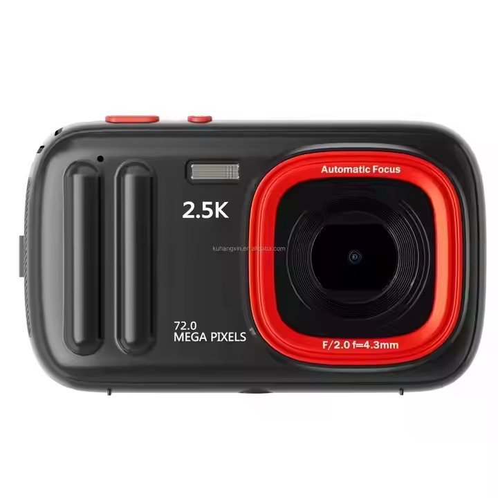 Ultra HD Auto Focus 16M Digital camera 2.5K Compact portable XJ04 Digital Camera 2.4 inch All-In-One Digital Camera for beginner