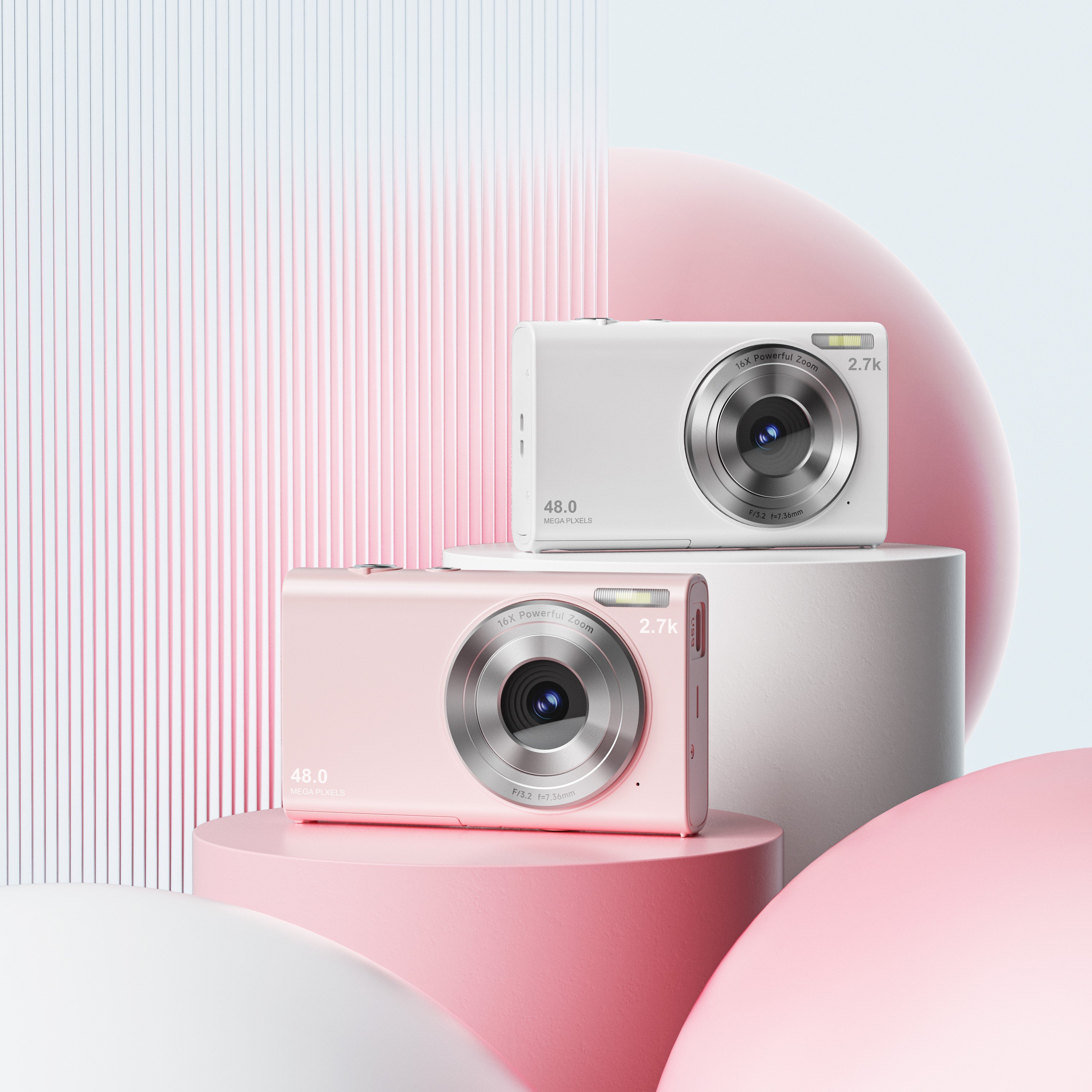 48 Pixel Digital Camera With 3.0'' Tft Color Display And 4K camera video digital 4k video resolution