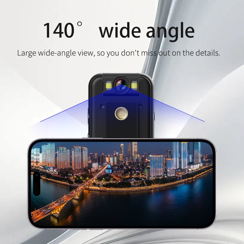 ODM OEM Factory New 2K Sport Body Camera CS12, 1.4'' Screen WiFi Bike Camera Digital Video Recorder