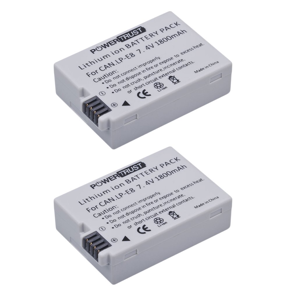 Li-ion Digital camera battery LP-E8 for EOS 700D 650D 600D 550D Camera