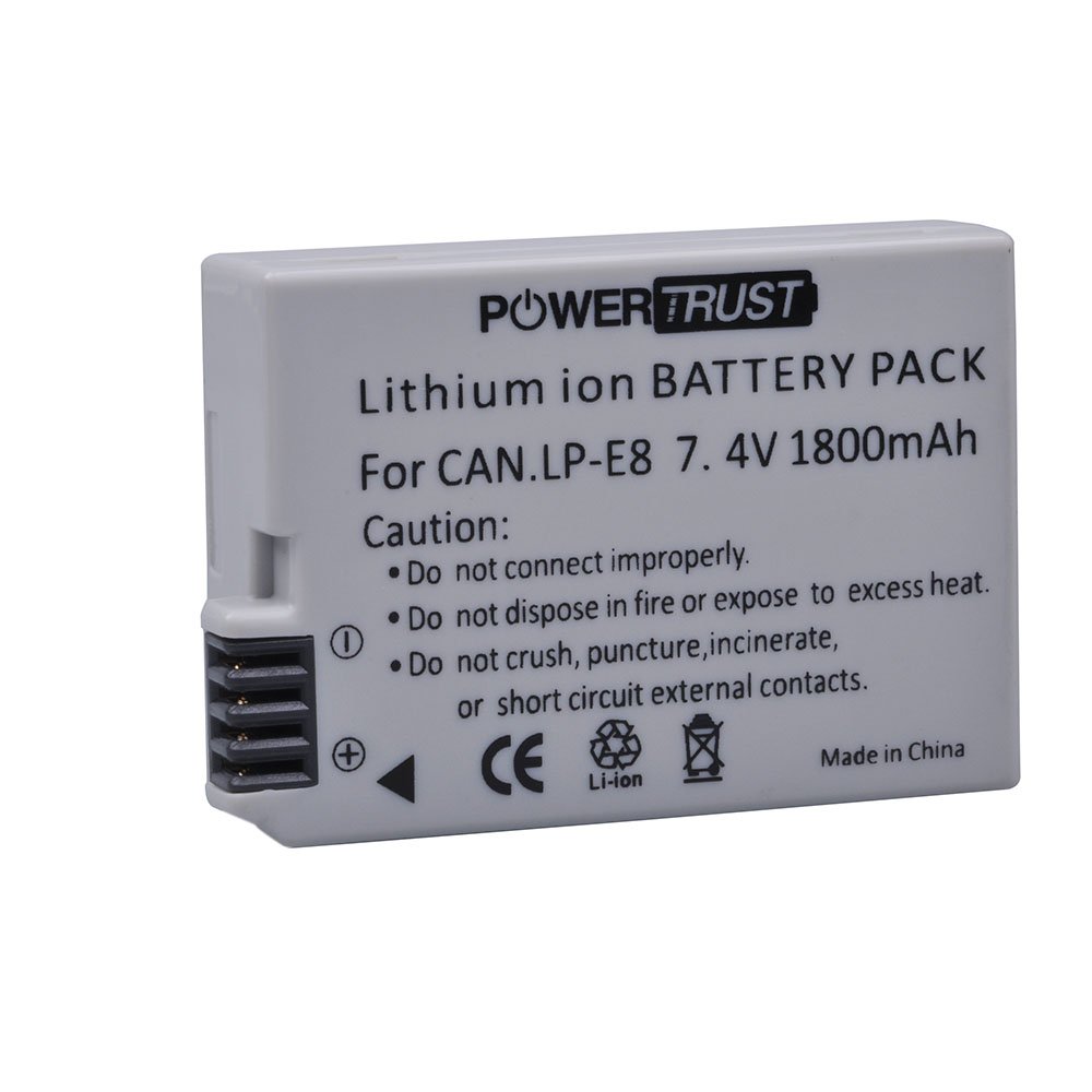 Li-ion Digital camera battery LP-E8 for EOS 700D 650D 600D 550D Camera