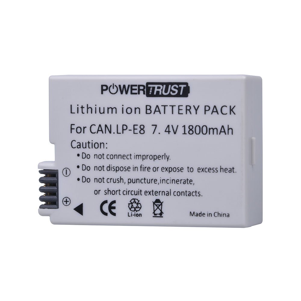 Li-ion Digital camera battery LP-E8 for EOS 700D 650D 600D 550D Camera