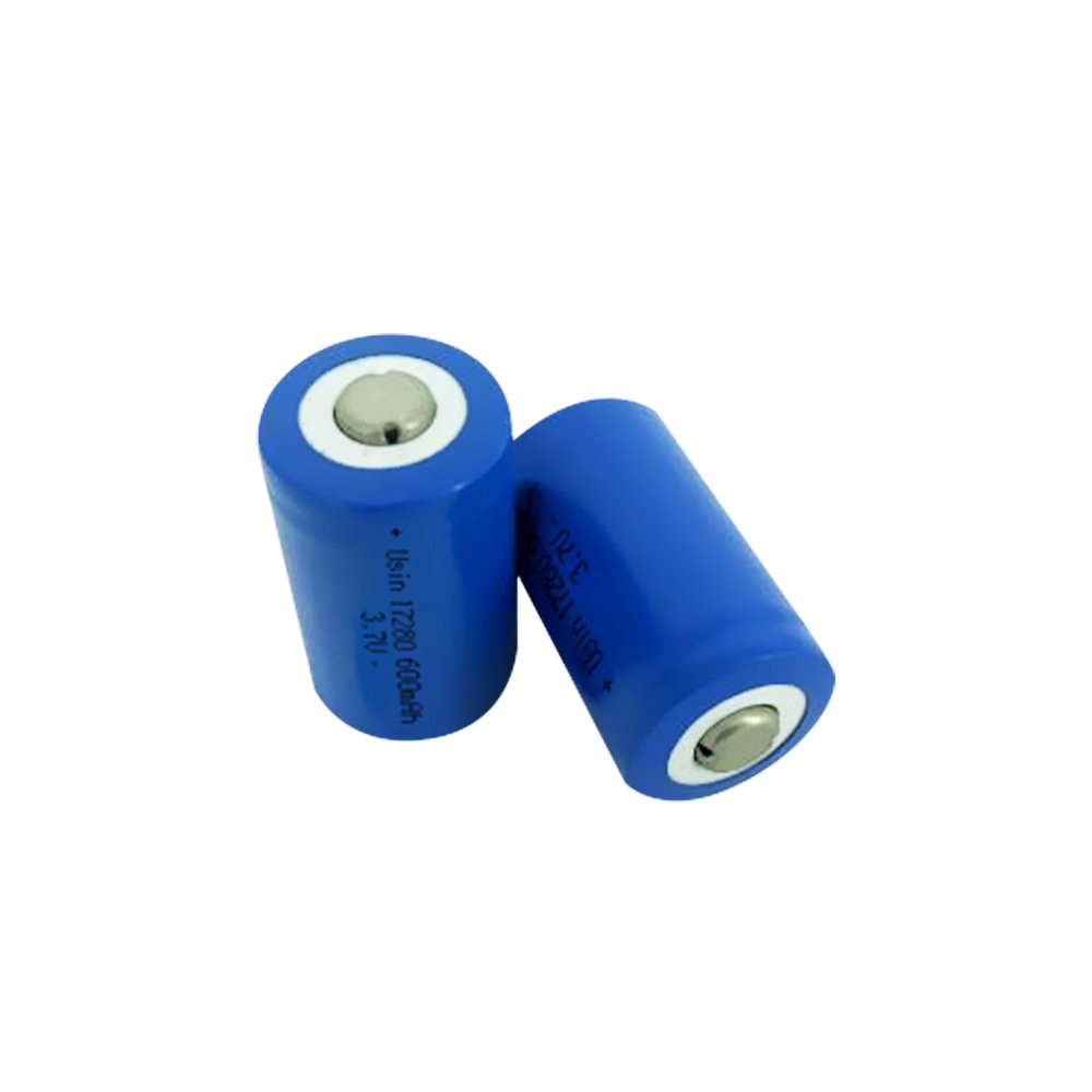 Hot sale factory rechargeable 3.7V lithium ion battery 17280 600mAh