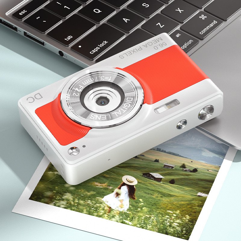 DSLR digital camera 2.4inch screen 2.5K video 48MP photo student camera 16X zoom Anti-shake face recognition digital HD camera