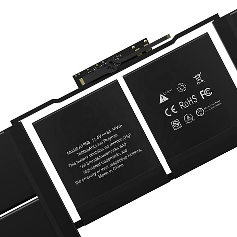 new replacement battery for A1953 laptop battery for Macbook retinal series A1990 15inch