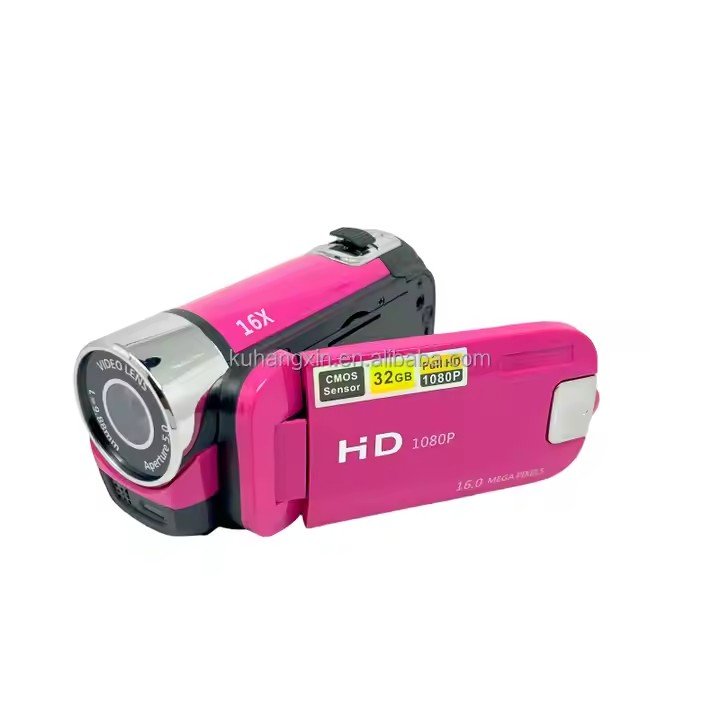 Hot sale 1080p HD Screen Dv90 Rechargeable Lithium Battery Portable Digital Digital Video Video Camera