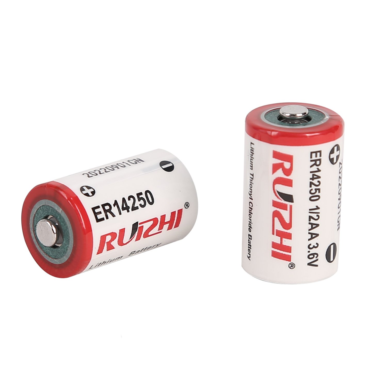 RUIZHI Li-SOCI2 Battery 3.6V ER14250 1/2AA 3.6V lithium battery VDO battery