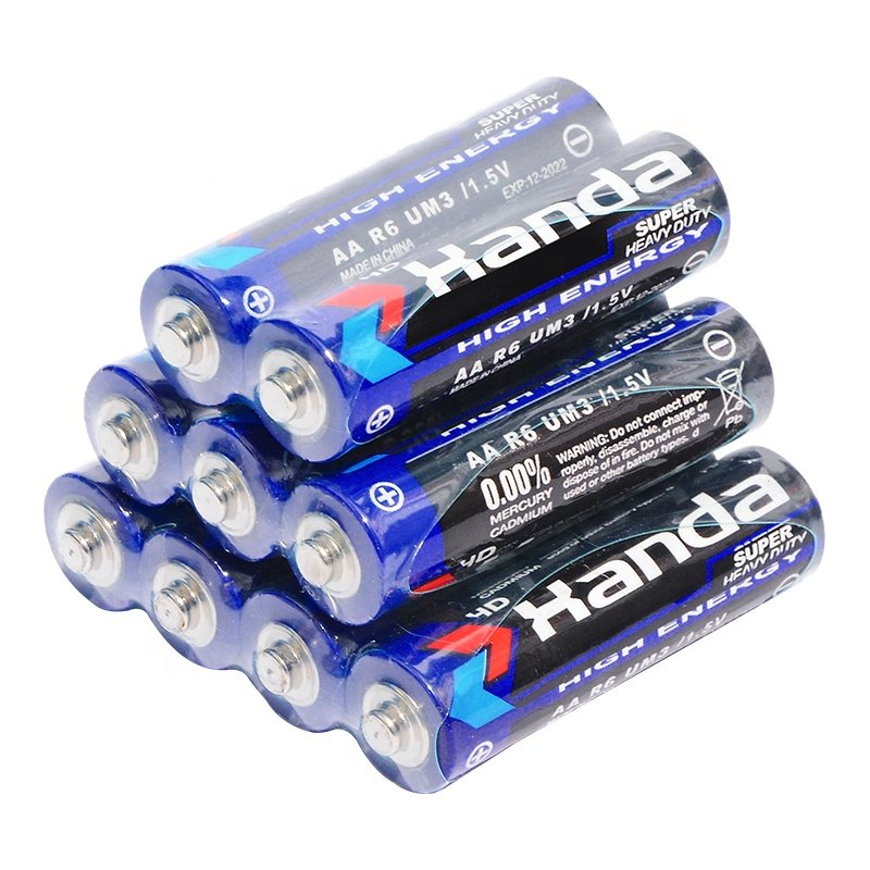 Cuanen Chinese Supplier Hot Selling battery Dual Aa 1.5V Sum-3 R6 battery