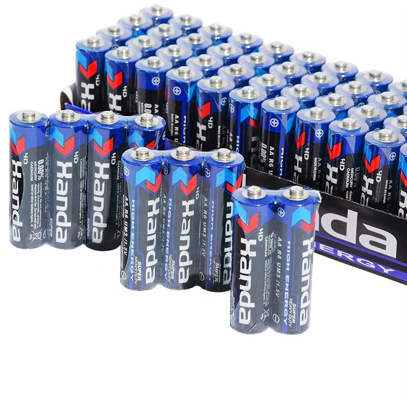 Cuanen Chinese Supplier Hot Selling battery Dual Aa 1.5V Sum-3 R6 battery