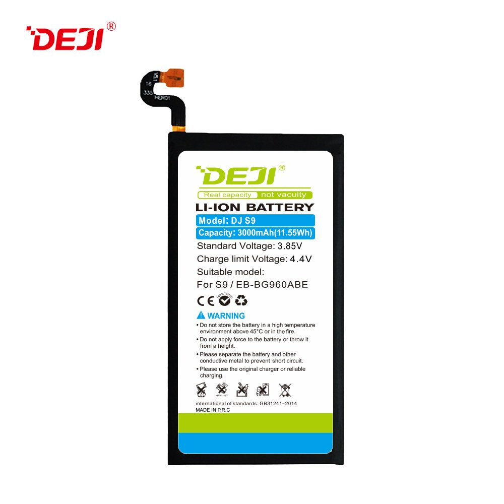 DEJI High Quality Digital Batteries For Samsung S9 EB-BG960ABE long life battery mobile phone