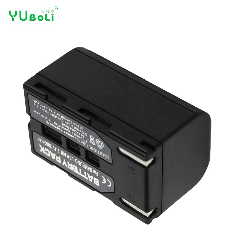 2000mAh High Quality SB-LSM160 SBLSM160 LSM160 Camcorder Battery For Samsung VP-DC VP-D SC-DC Series Video Battery