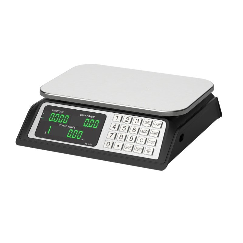 Veidt Weighing RC-A02EP Waterpoof Digital Weight Scale 60Kg Meat Food Fruit Produce Price Electrical Computing Counting Scale