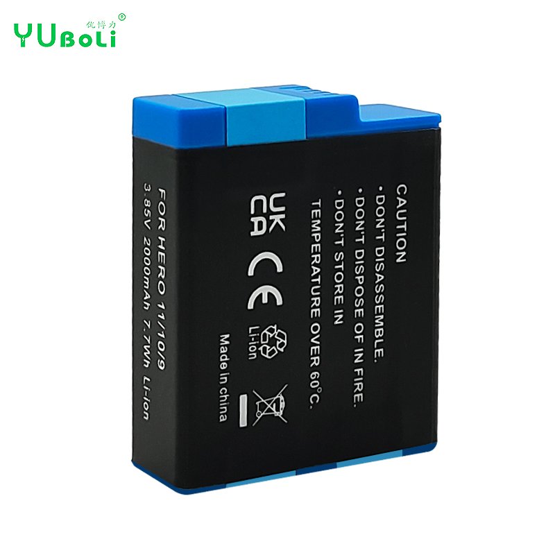 OEM 2000mAh Digital Batteries For GoPro Hero 9 Hero 10 Hero 11 Action Camera Battery