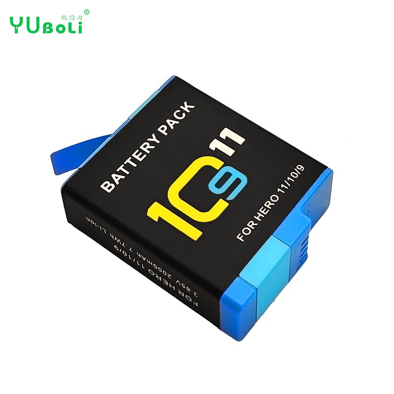OEM 2000mAh Digital Batteries For GoPro Hero 9 Hero 10 Hero 11 Action Camera Battery