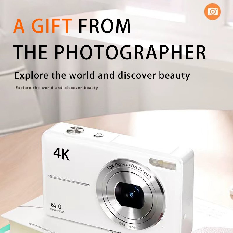 JJRC V21 Children's dslr Digital Camera 64 million HD pixel Mini Portable Toy video cameras 4k professional digital camera