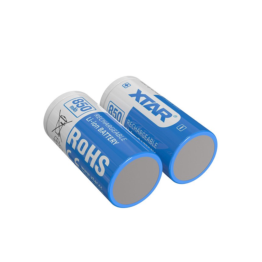 XTAR New Style Best Selling 3.7V 850mAh 16340 Li Ion Battery for Flashlight Torch Digital Camera INFRARED VIEWERS