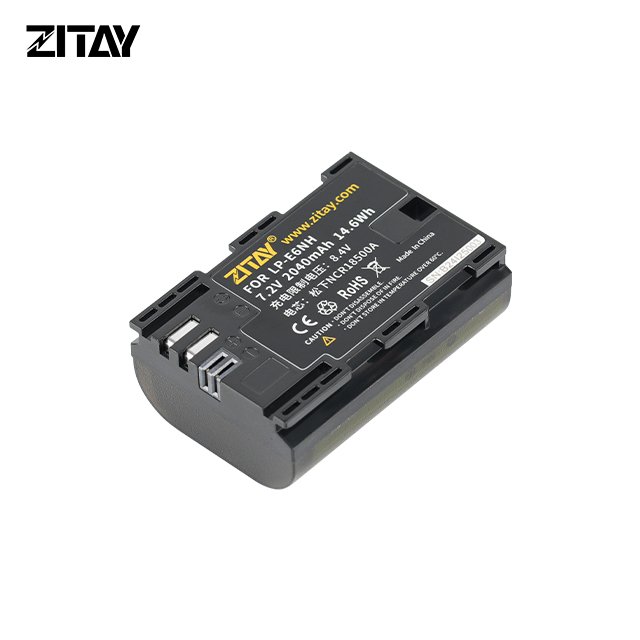 ZITAY LP-E6NH Li-ion rechargeable Digital Camera Battery Touch Remaining Display Compatible for Cannon R5/R7/R62/5D4/80D/6d2