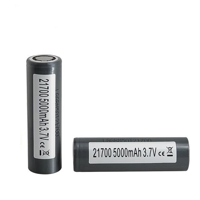 High quality genuine IN21700 M50T M50LT lithium ion battery 3.7V 5000mah 21700 rechargeable battery cell for LG e-bike e-scooter