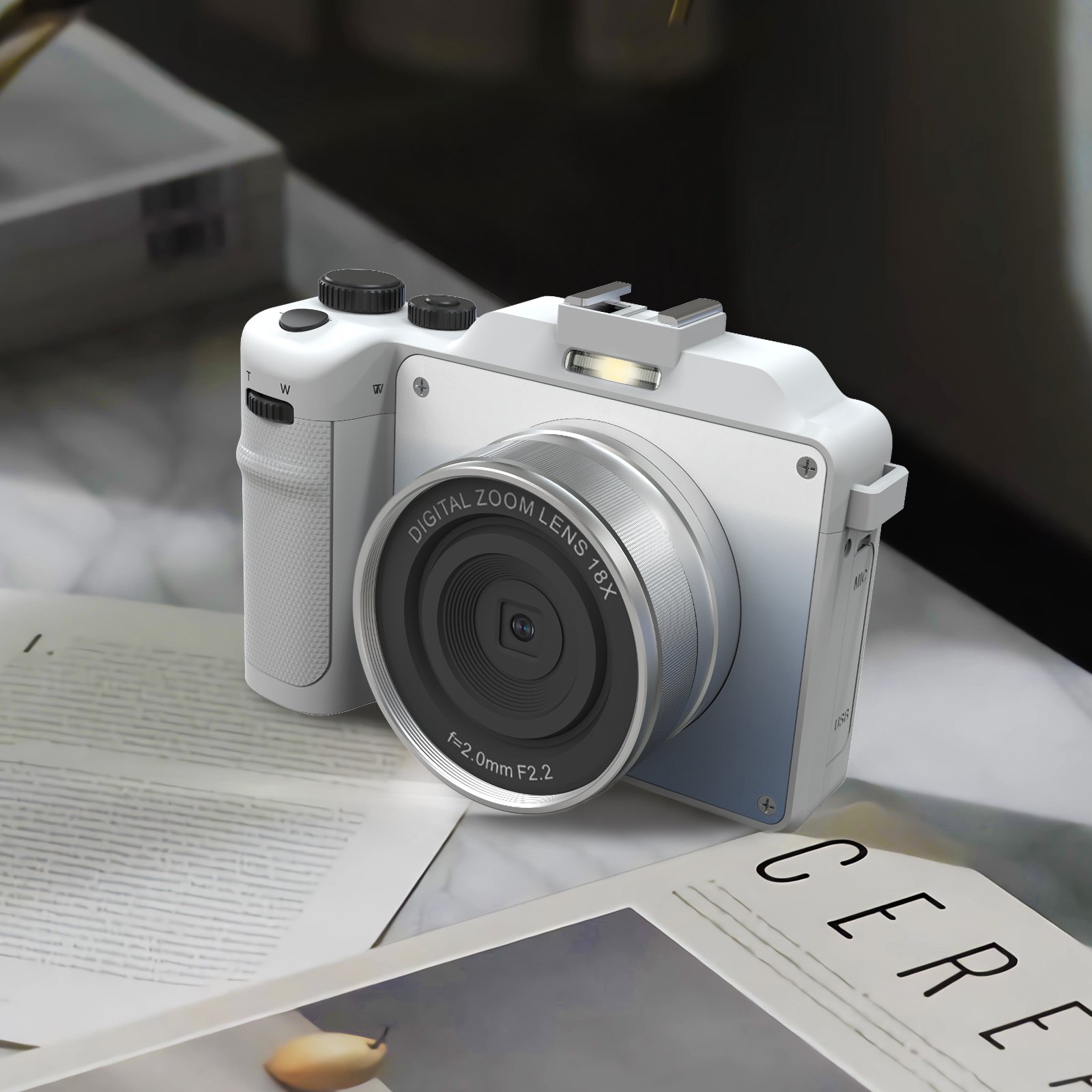 cheap android best festival fun 2.4 inch 40mp birthday gift red digital cinemas video cam customized camera