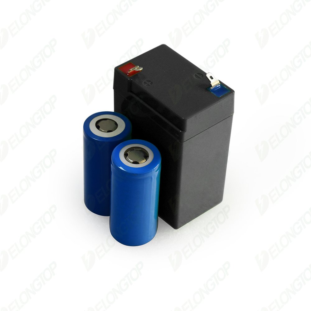 Rechargeable 6.4V LifePO4 Battery Pack Replace SLA Lead Acid Akku 6V 5Ah 6Ah 7Ah Rechargeable Batterie