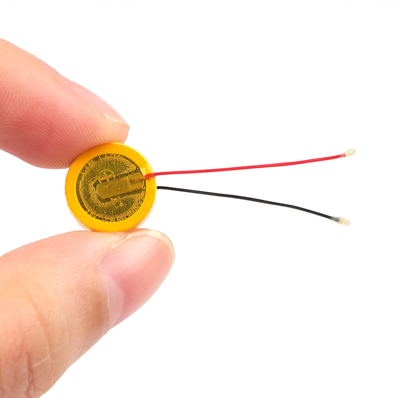 LIR1140 45mAh Rechargeable 3.7V Li-Ion Button Battery Smart NCMA Anode Material Headset Electron Applications 2V Charging