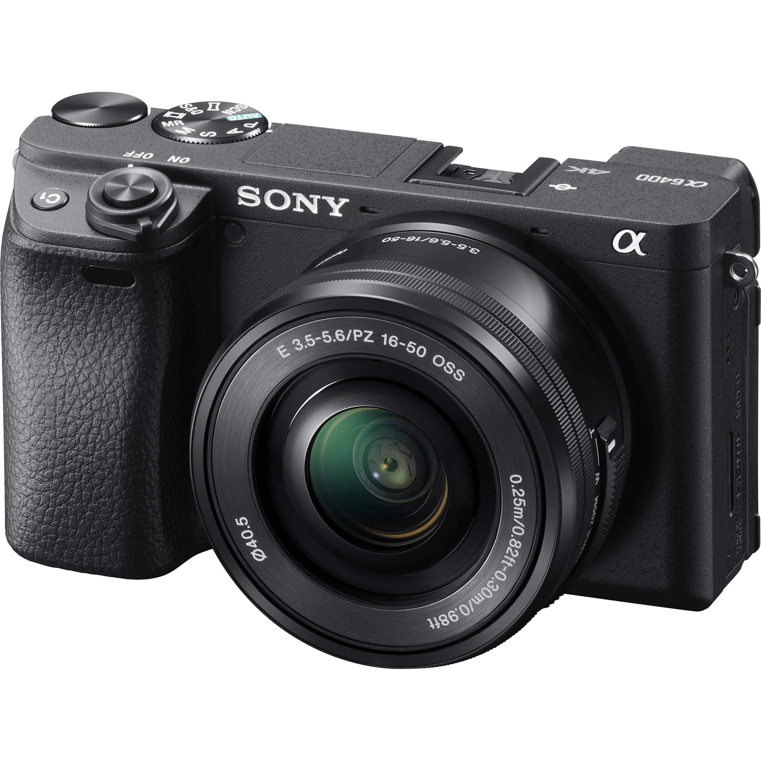 Mirrorless Camera: Compact APS C Interchangeable Lens Digital Camera with Real Time Eye Auto Focus 4K Video Flip Up Touchscreen
