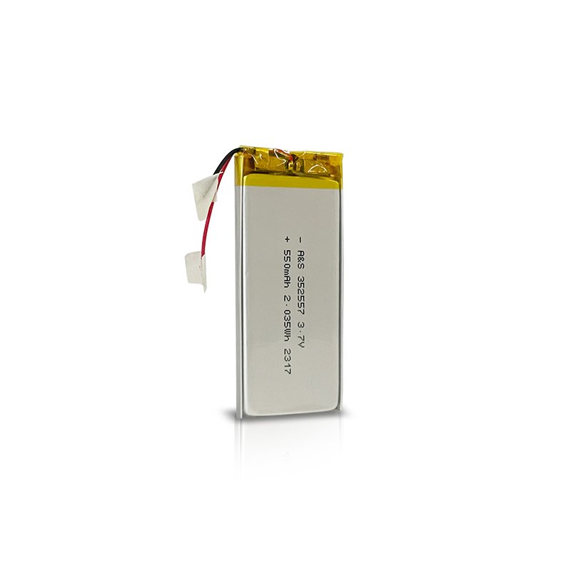 battery factory UL1642 CB UN38.3 352557 550mah 3.7v rechargeable lipo li polymer battery for wireless headset