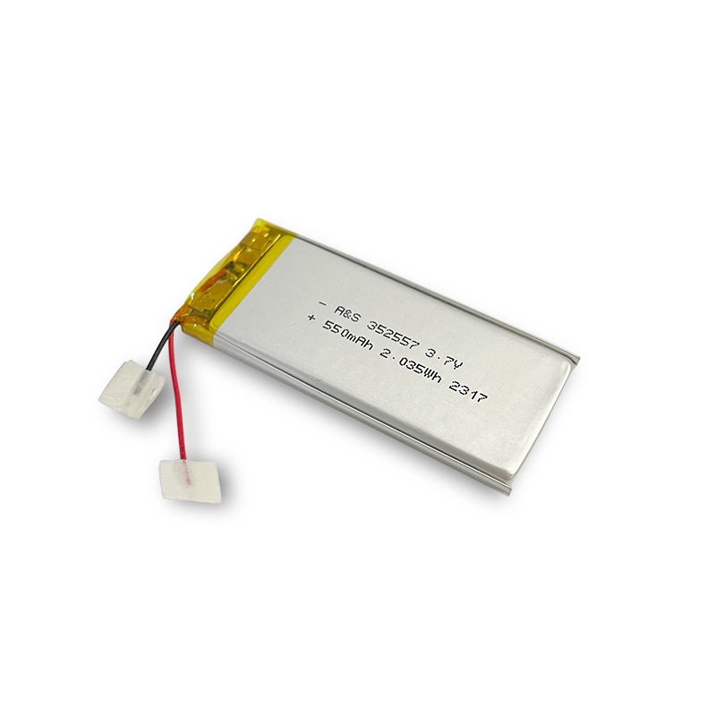 battery factory UL1642 CB UN38.3 352557 550mah 3.7v rechargeable lipo li polymer battery for wireless headset