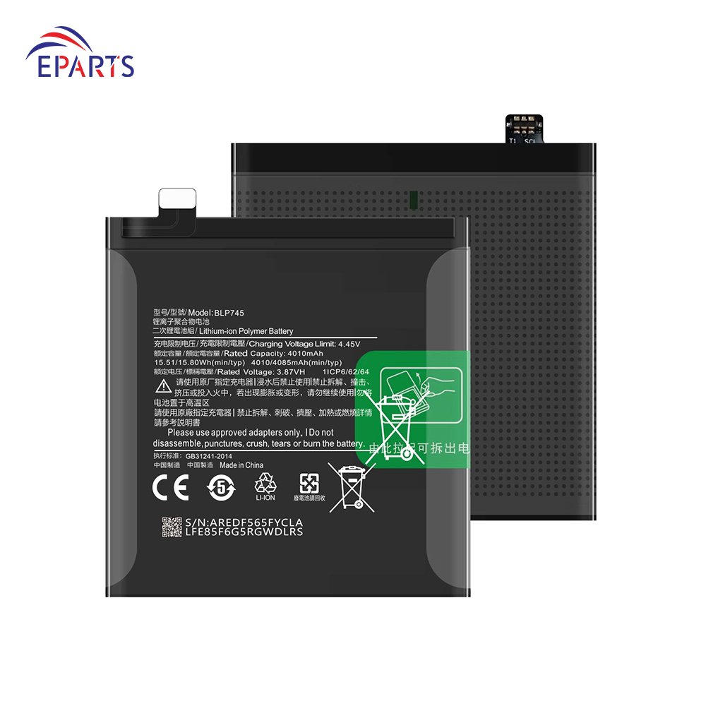 Factory Lipo Battery Cell Phone Battery BLP745 For Oneplus 7T Pro Batteries