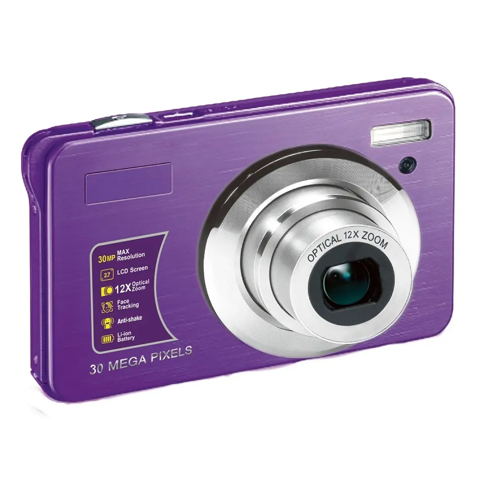 2.7 Inch LCD Screen High Resolution Mini Camera Digital 4x Optical Zoom Camera Digital 1080P