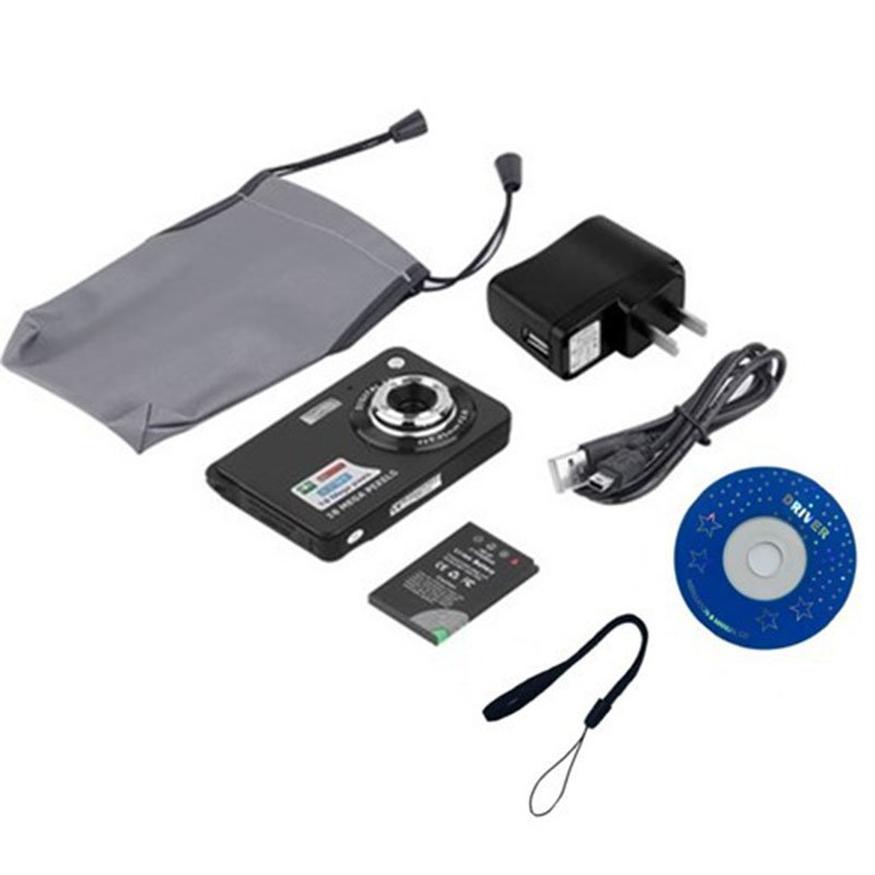 K09 Camcorder High-Definition 18 Million Pixel Night Vision Ordinary Digital Camera With Sd Card Anti-Shake Photography