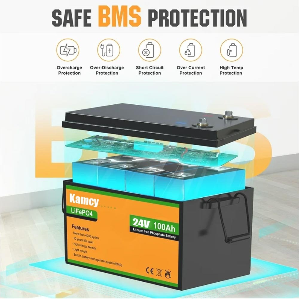 eu stock custom rechargeable 24v 7ah 15ah 12ah 20ah battery pack Akku lifepo4 Cell battery 26650 batterie