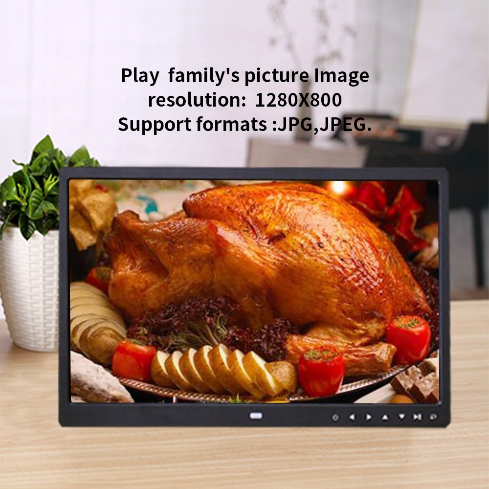 Support SD USB 16:9 digital photo frame 15 inch