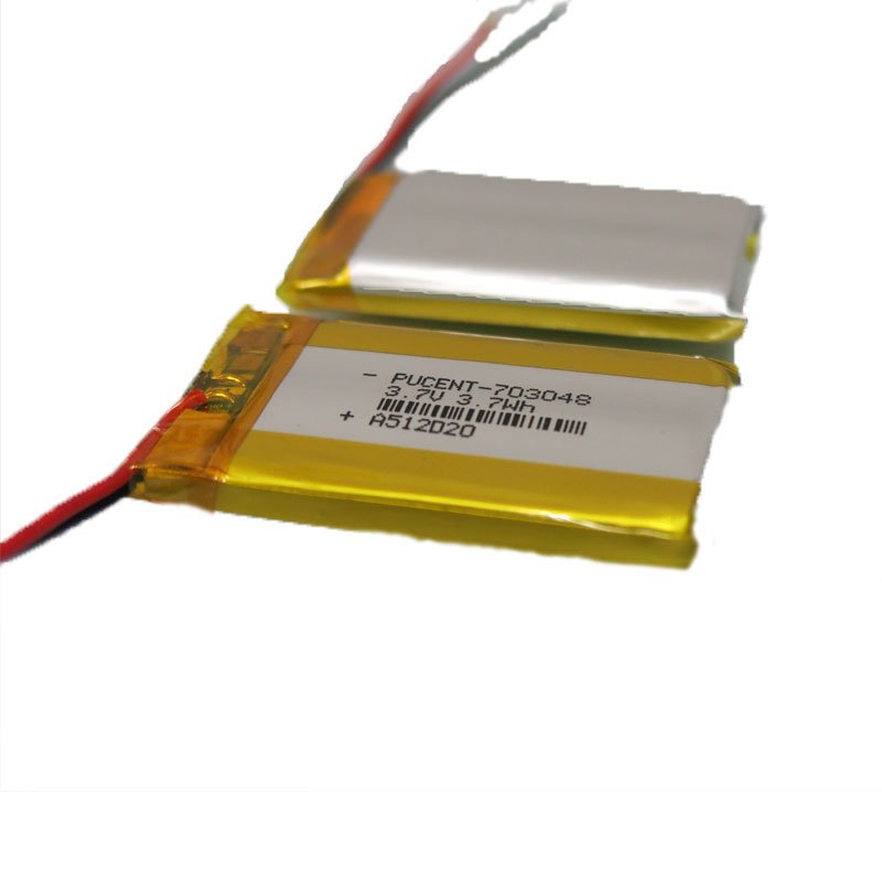 Rechargeable li-ion lithium polymer battery cell 533562 703048 3.7v 3.7wh 1000mAh lipo battery