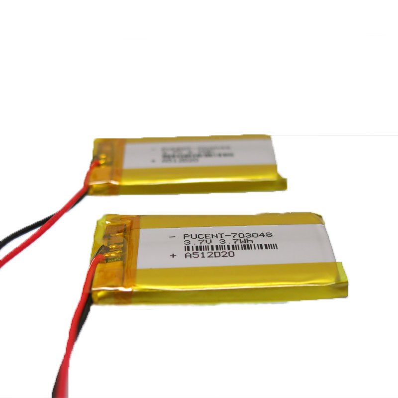 Rechargeable li-ion lithium polymer battery cell 533562 703048 3.7v 3.7wh 1000mAh lipo battery