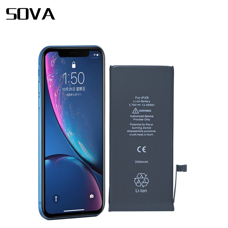 SOVA Factory Wholesale genuine battery for iphone battery High quality for iphone XR X XS Max phone battery replacement