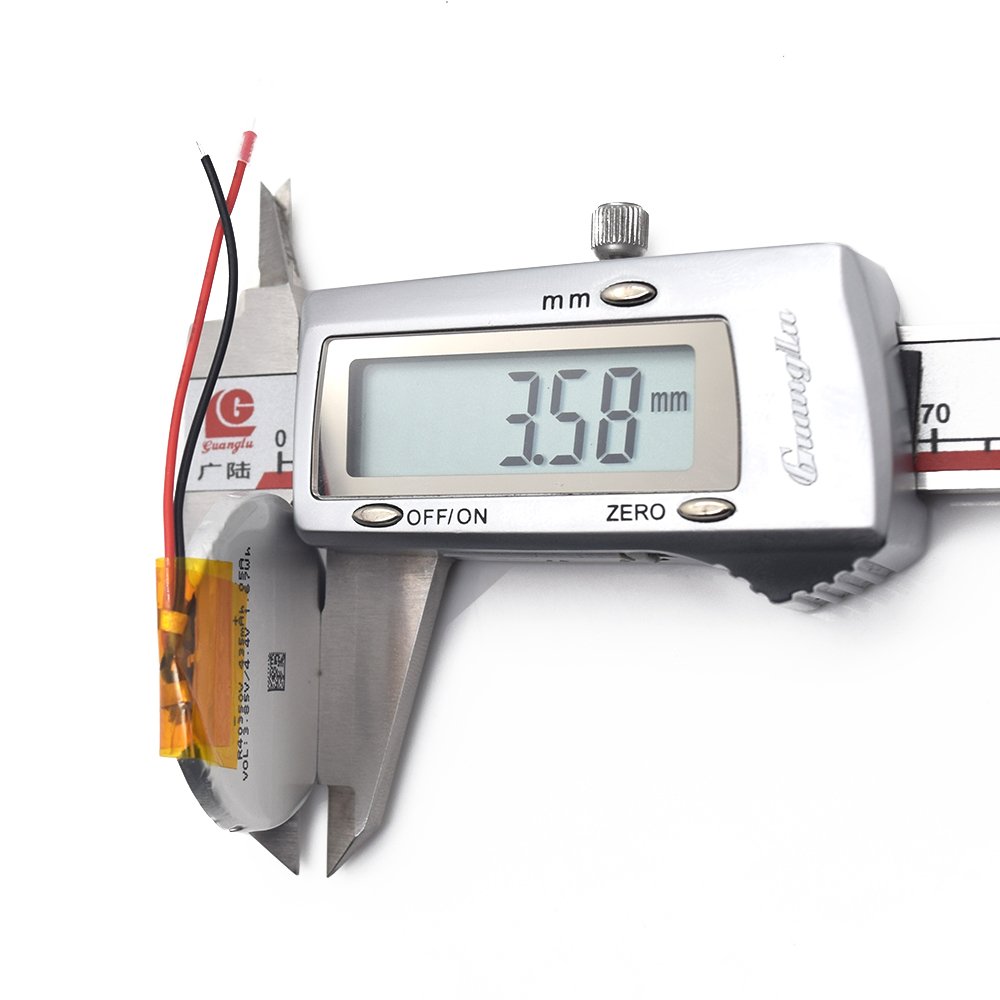 Rechargeable rounded shape Li-polymer 3.7v 353027 40250 210mAh lithium ion polymer lipo battery