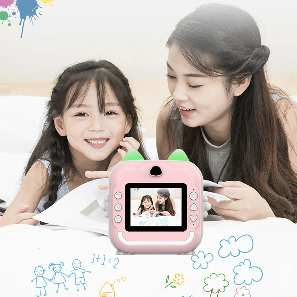 Instant Print Photo Digital Children Camera 2024 best toys Kids Mini Thermal Printer camera for boys and girls