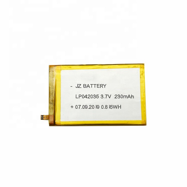 Lipo rechargeable 3.7v 8000mah 7566121 lithium polymer battery for power bank